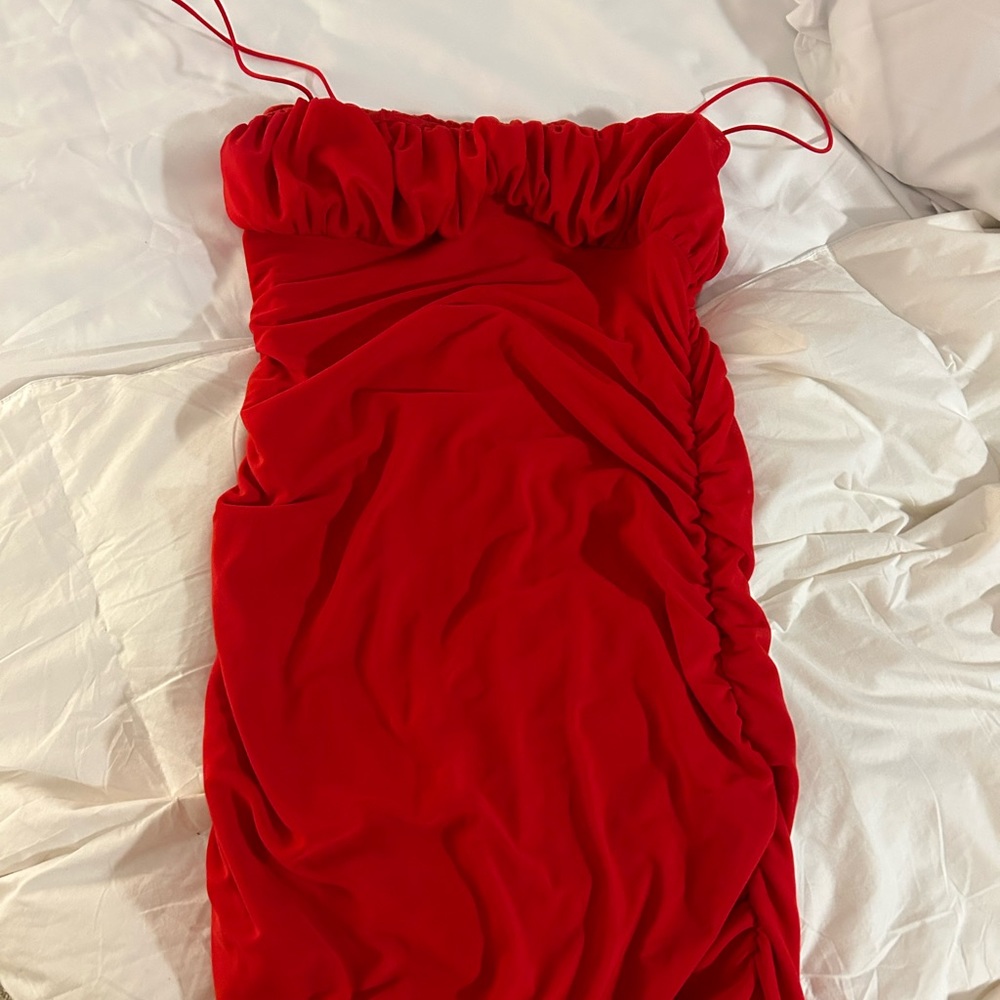 PRINCESS POLLY red dress never worn super cute!!